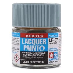 Tamiya 82137 Lacquer Paint LP-37 Light Ghost Gray 10ml Bottle