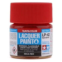 Tamiya 82142 Lacquer Paint LP-42 Mica Red 10ml Bottle