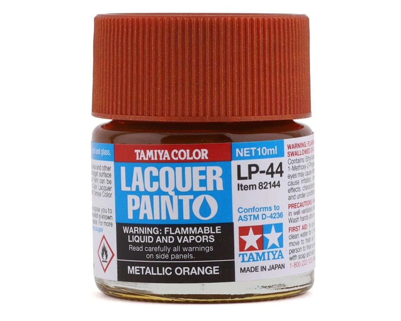 Tamiya 82144 Lacquer Paint LP-44 Metallic Orange 10ml Bottle 1 Tamiya 82144 Lacquer Paint LP-44 Metallic Orange 10ml Bottle