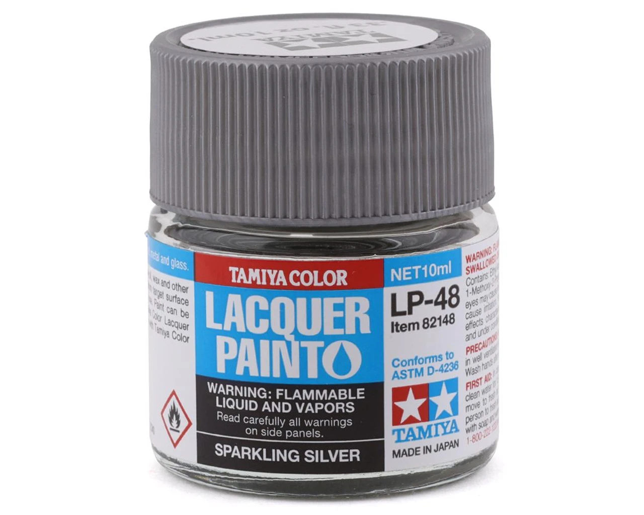 Tamiya 82148 Lacquer Paint LP-48 Sparkling Silver 10ml Bottle 1 Tamiya 82148 Lacquer Paint LP-48 Sparkling Silver 10ml Bottle