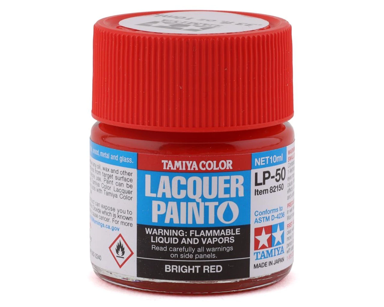 Tamiya 82150 Lacquer Paint LP-50 Bright Red 10ml Bottle 1 Tamiya 82150 Lacquer Paint LP-50 Bright Red 10ml Bottle