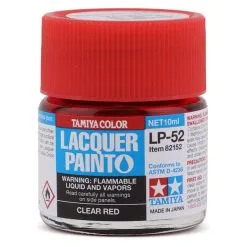 Tamiya 82152 Lacquer Paint LP-52 Clear Red 10ml Bottle