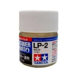 Tamiya 82102 Lacquer Paint LP-2 White 10ml Bottle