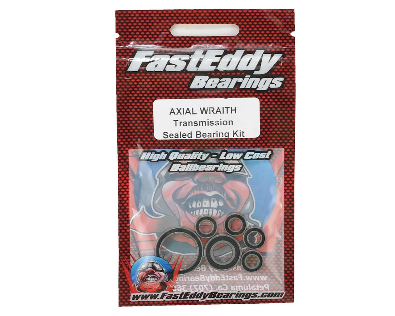 FastEddy Fast Eddy Trans Sealed Bearing Kit, Axial Wraith 1 FastEddy Fast Eddy Trans Sealed Bearing Kit, Axial Wraith