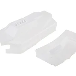 Team Losi Racing 230016 Lightweight Body & Wing, Clear: 22X-4