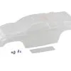 Traxxas 3714 Body, Rustler (clear, Requires Painting)/window, Lights Decal Sheet/ Wing And Aluminum Hardware