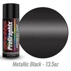 Traxxas 5075X Metallic Black Body Paint 13.5oz
