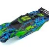 Traxxas 6717G Rustler 4X4 VXL Pre-Painted Body W/Clipless Mounting (Green)