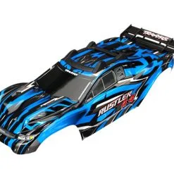 Traxxas Rustler 4x4 Pre-Painted Body W/Clipless Mounting, Blue