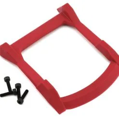 Traxxas 6728R Rustler 4X4 Roof Skid Plate (Red)