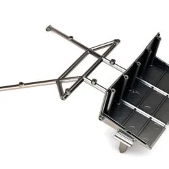 Traxxas 8432X Tube Chassis, Center Section, Rear (satin Black Chrome-plated)