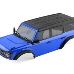 Traxxas 9211A Velocity Blue Ford Bronco 2021 Body, Complete (Requires #8080X Inner Fenders)
