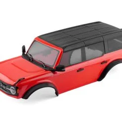 Traxxas 9211R Rapid Red Ford Bronco 2021 Body, Complete (Requires #8080X Inner Fenders)