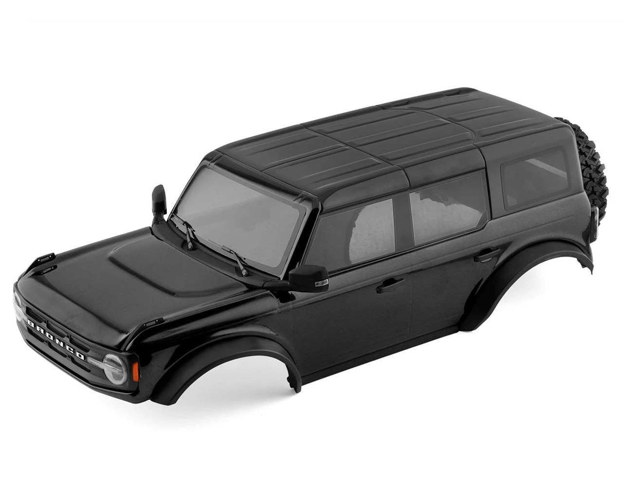 Traxxas 9211T Shadow Black Ford Bronco 2021 Body, Complete (Requires #8080X Inner Fenders) 1 Traxxas 9211T Shadow Black Ford Bronco 2021 Body, Complete (Requires #8080X Inner Fenders)