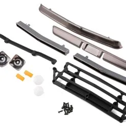 Traxxas 9415A Chevrolet C10 Body Accessories, Satin Black Chrome