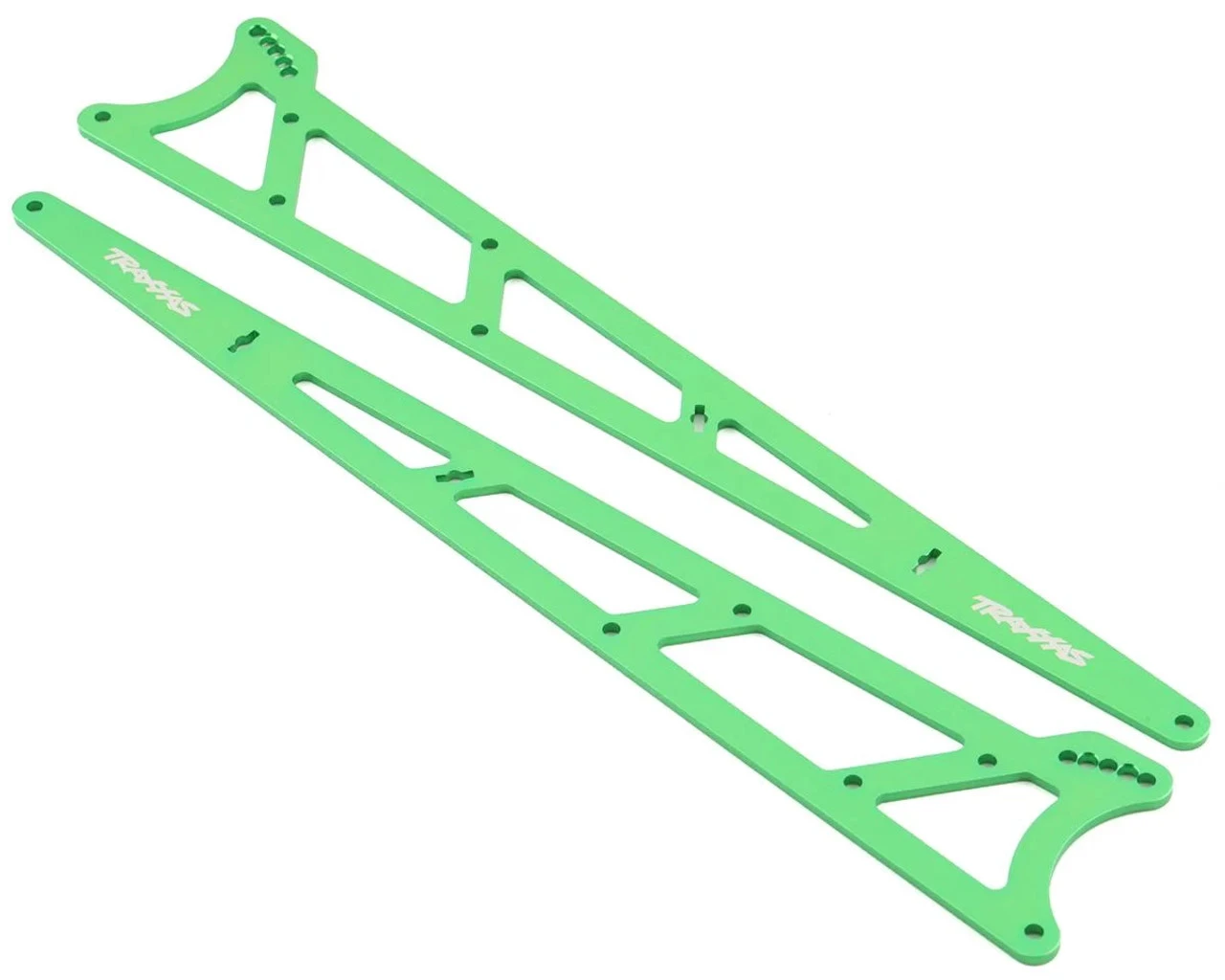 Traxxas 9462G Aluminum Wheelie Bar Side Plates, Green 1 Traxxas 9462G Aluminum Wheelie Bar Side Plates, Green