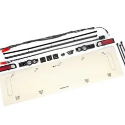 Traxxas 9497 LED Tail Lights, Black Trim, Drag Slash