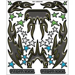 XXX Main Racing Inc XXX Main R023 Internal Graphic Carbon Fire